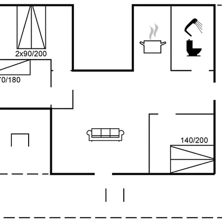 Pilvi - From The Sea In Nw Jutland By Interhome Holiday home Torsted (Nordjylland)